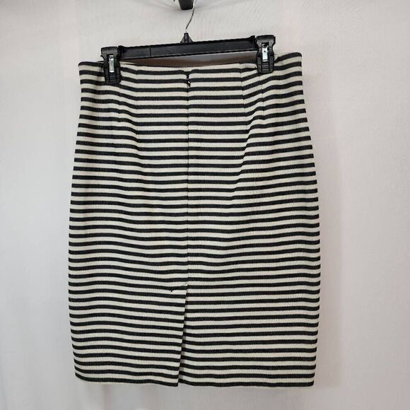 Talbots Size 6 Striped Pencil Skirt Career Professional T - Picture 2 of 6